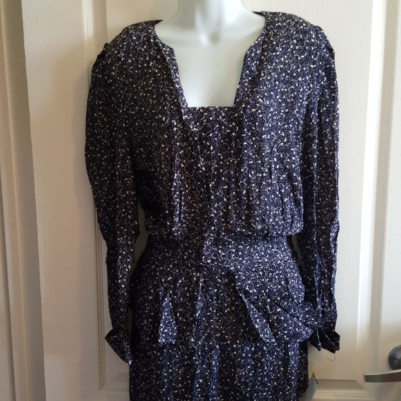 Mirrors Il Maxi Length Vintage Pleated Dress - Picture 7 of 12